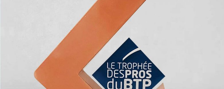 trophée sur mesure 100% made in France BTP