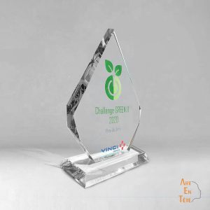 Tombstones en verre deal toys personnalisé