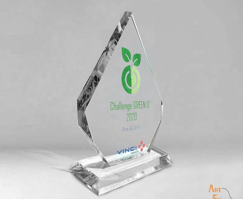 Tombstones en verre deal toys personnalisé