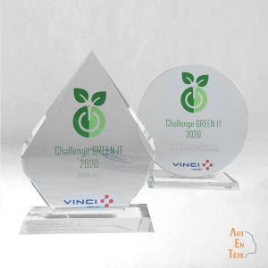 Tombstones en verre deal toys personnalisé