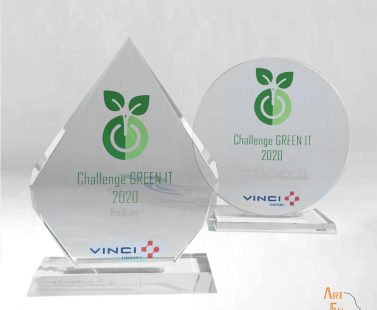 Tombstones en verre deal toys personnalisé