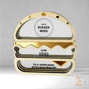 Trophée 100% made in France sur mesure