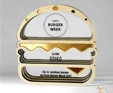 Trophée 100% made in France sur mesure