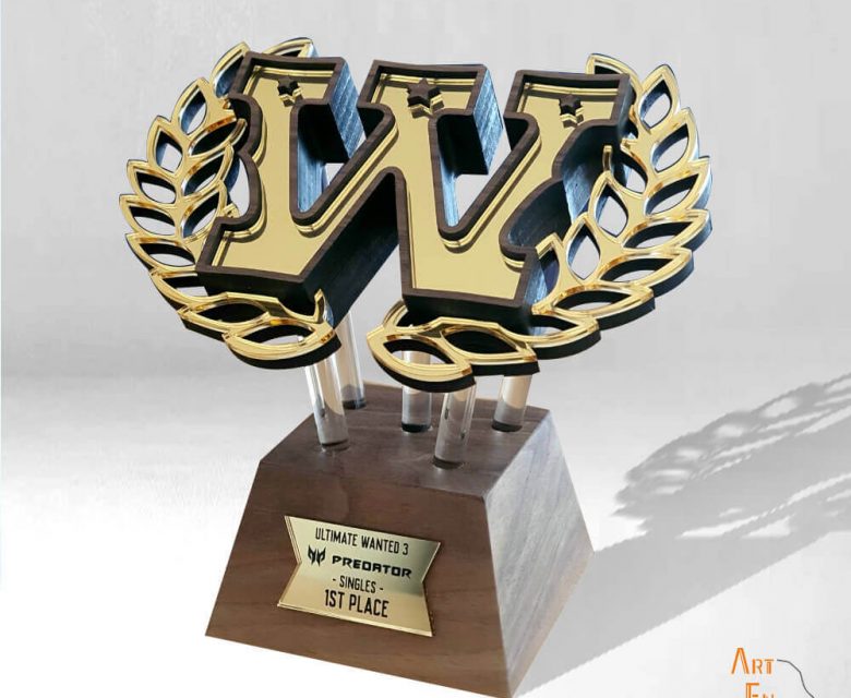 Trophée 100% made in France sur mesure