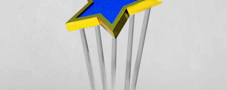 trophée Etoile sur mesure personnalisé made in France