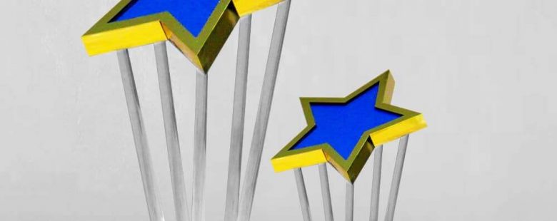 trophée Etoile sur mesure personnalisé made in France