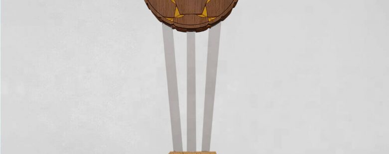 Trophée sport Fédération Française Handball 100% made in France