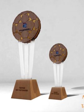 Trophée sport Fédération Française Handball 100% made in France