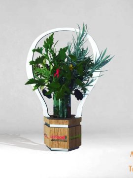 Trophée Fleurs personnalisé 100% made in France