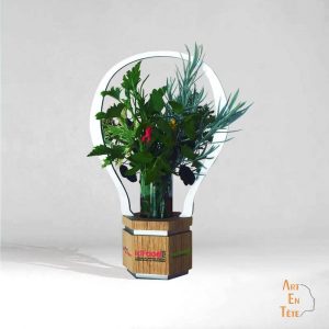 Trophée Fleurs personnalisé 100% made in France