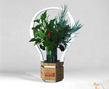 Trophée Fleurs personnalisé 100% made in France