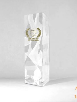 Trophée sur mesure plexiglas made in France