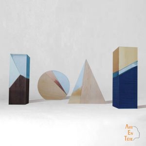 Trophée Collection Art en Tête 2023 100% made In France Trophée Personnalisé