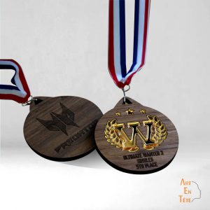 Médaille 100% made in France sur mesure