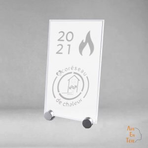 Trophée verre 100% made in France