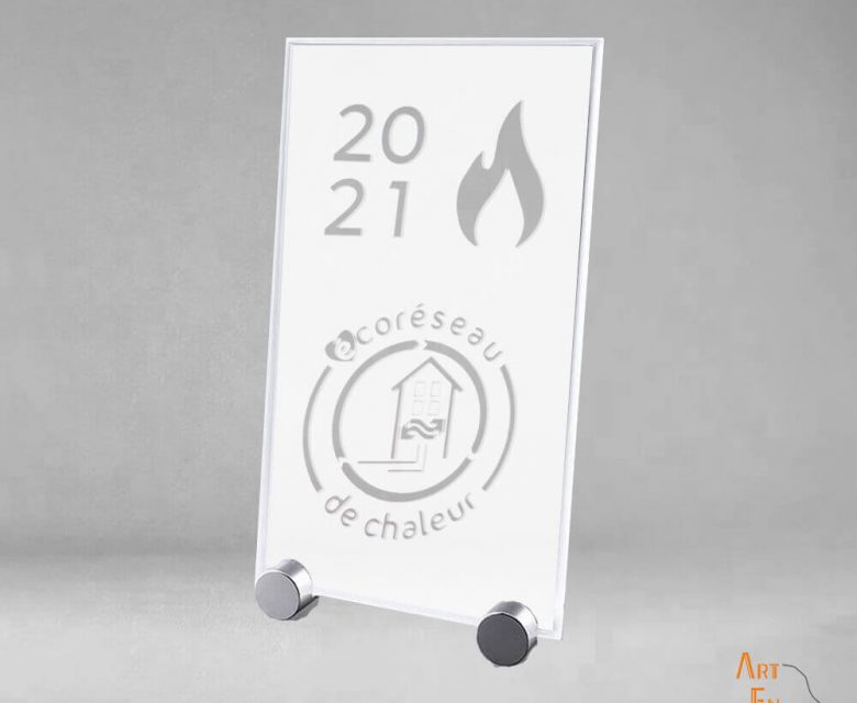 Trophée verre 100% made in France