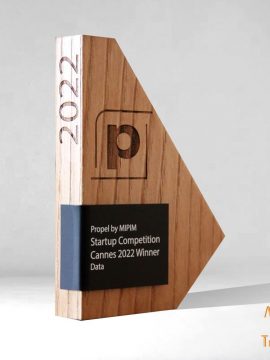 Trophée bois 100% made in France