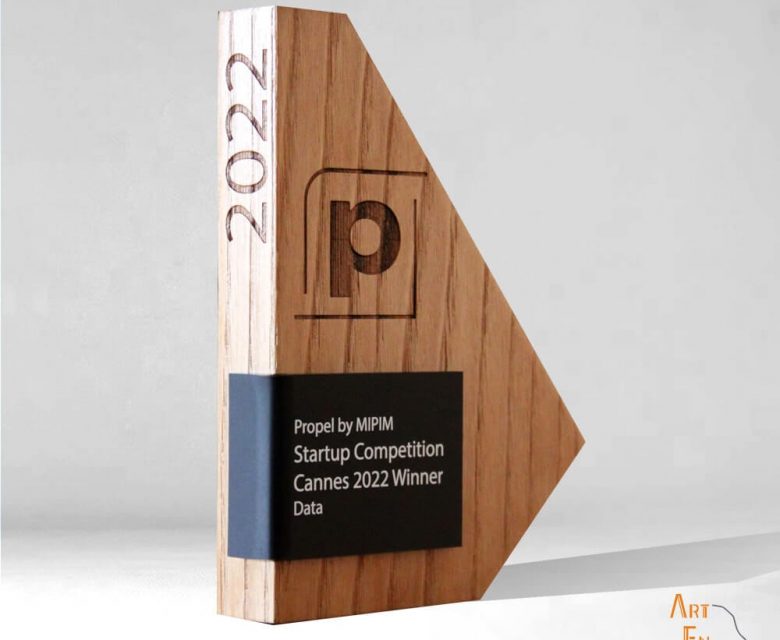 Trophée bois 100% made in France