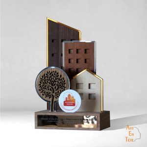 trophée durable sur mesure