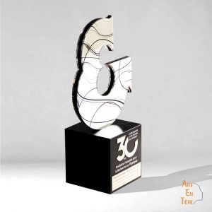 Trophée sur mesure 100% made in France Retraite