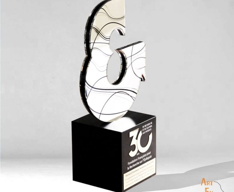 Trophée sur mesure 100% made in France Retraite