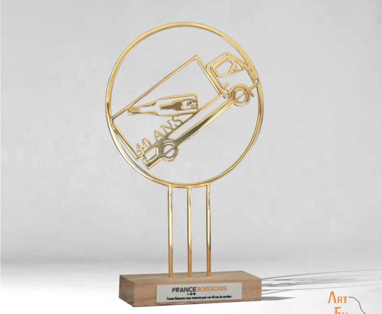 Trophée sur mesure made in France
