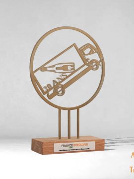 Trophée métal sur mesure made in France