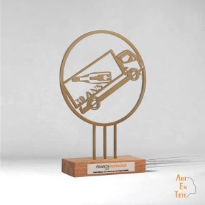 Trophée métal sur mesure made in France
