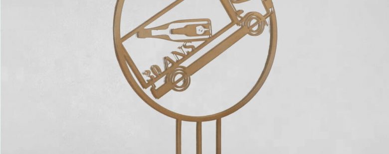 Trophée métal sur mesure made in France