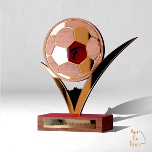 Trophée coupe des champion football