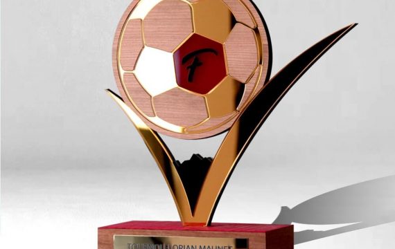 Trophée coupe des champion football