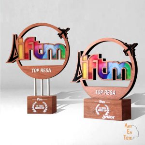 création trophée sur mesure