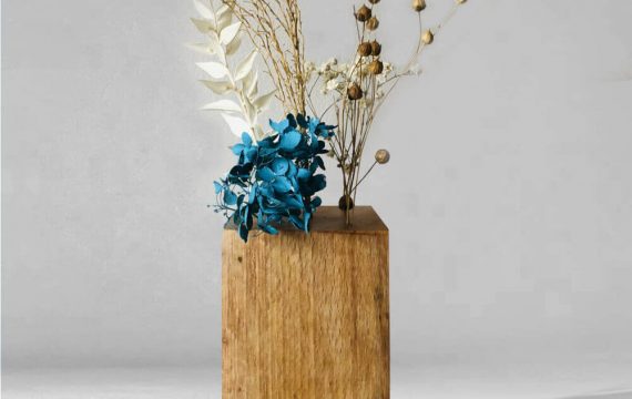 trophée végétal sur mesure