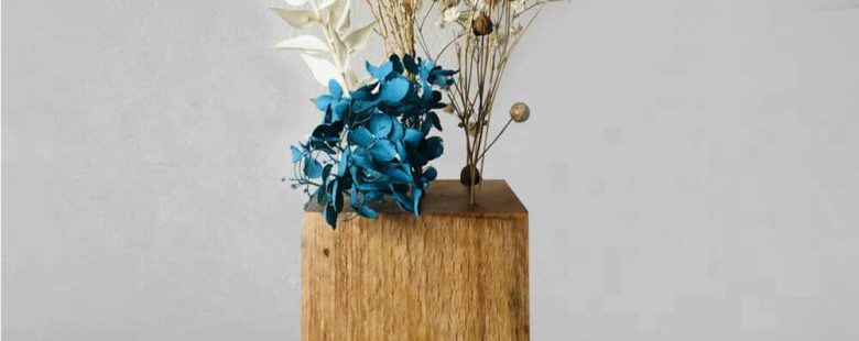 trophée végétal sur mesure