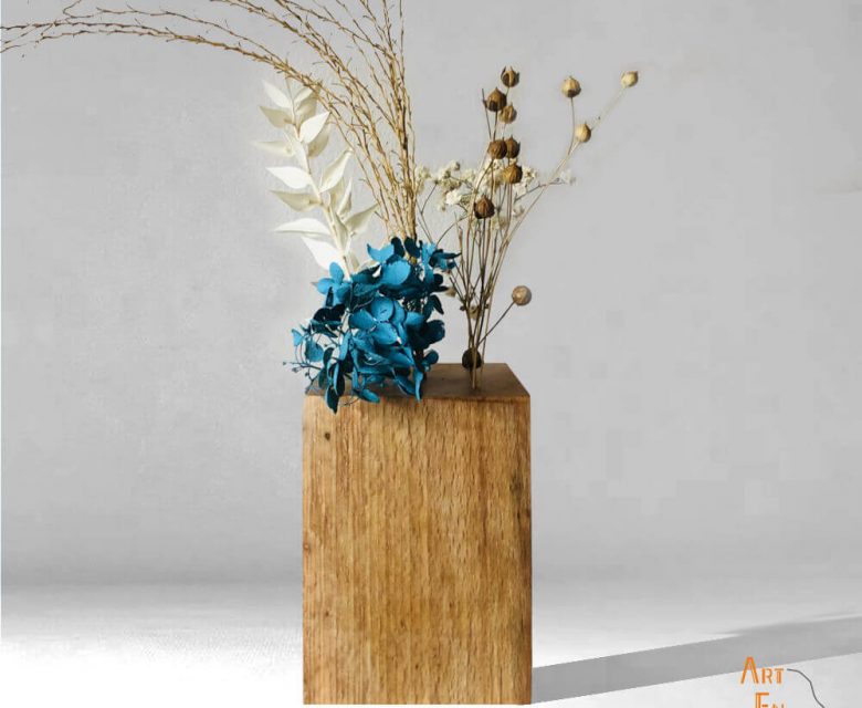 trophée végétal sur mesure