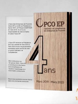 création trophées sur mesure