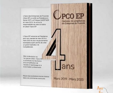 création trophées sur mesure