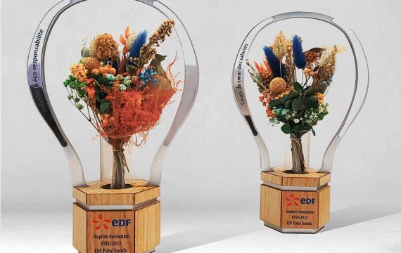 création trophée sur mesure