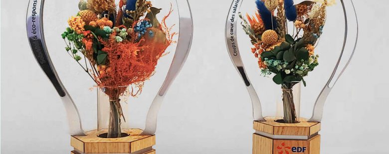 création trophée sur mesure