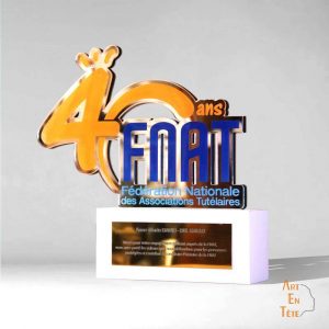 création trophée sur mesure