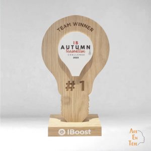 création trophées sur mesure