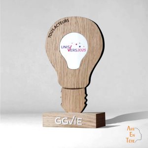 création trophée sur mesure