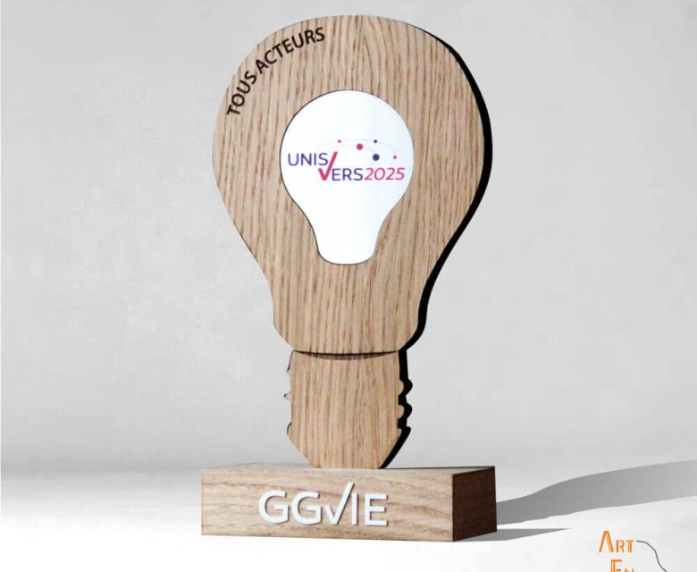 création trophée sur mesure