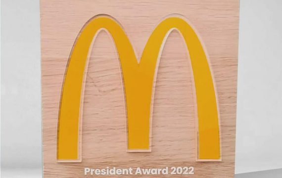 trophée bois sur mesure