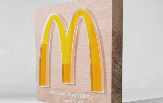 trophée éthique sur mesure