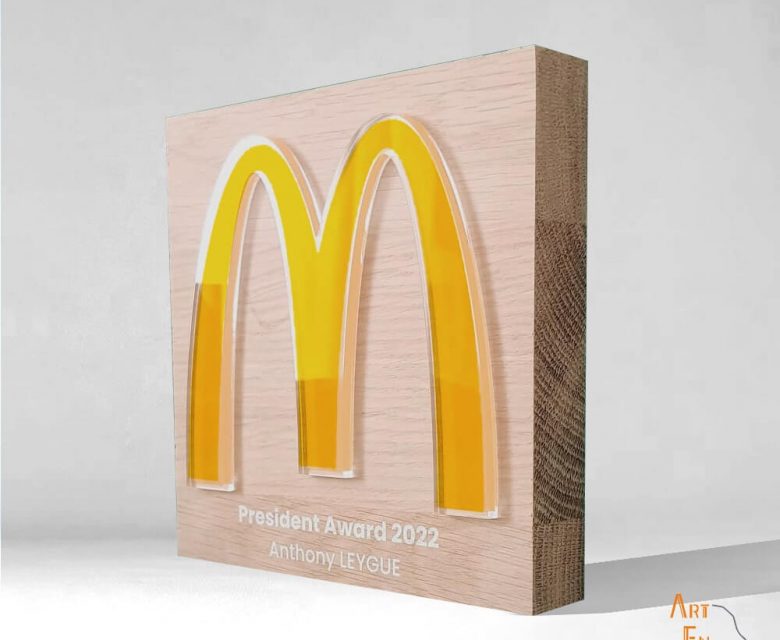 trophée éthique sur mesure