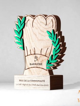 trophée éco-responsable sur mesure