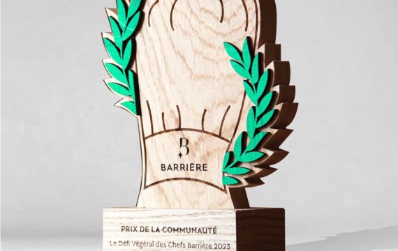 trophée éco-responsable sur mesure