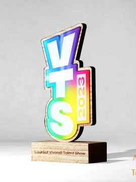 trophée durable sur mesure