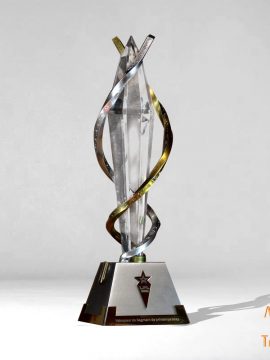 trophée e-sport luxe